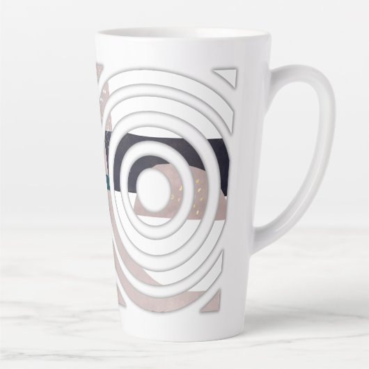 Abstract latte mug design (Droite)