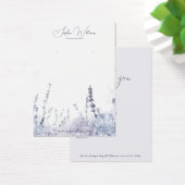 Abstract Lavander Earrings Jewelry Display Card (Bureau)