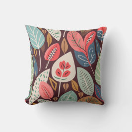 Abstract lederen patroon kussen