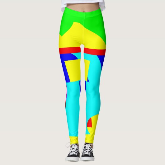 Abstract Leggings (Voorkant)