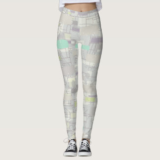Abstract Leggings