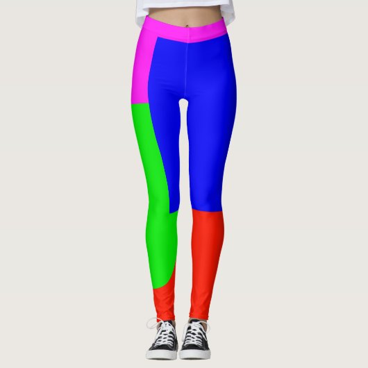 Abstract Leggings (Voorkant)