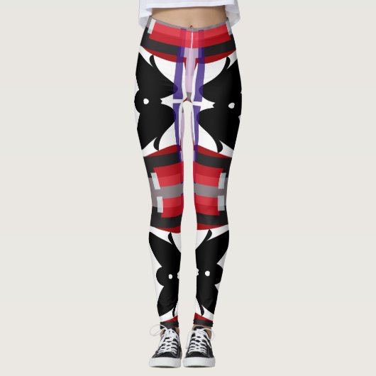 Abstract Leggings (Voorkant)