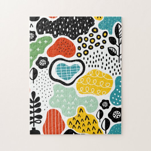 Abstract Legpuzzel (Verticaal)