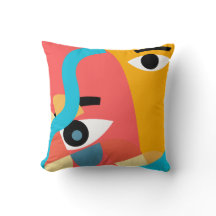 Abstract Levensecht Kunstgezicht