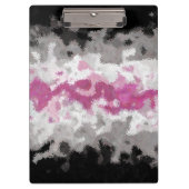 Abstract Librafeminiene Pride-vlag Klembord (Voorkant)