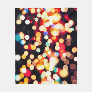 Abstract Licht: Eenvoudige Textuurachtergrond Fleece Deken