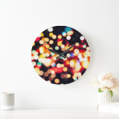 Abstract Licht: Eenvoudige Textuurachtergrond Grote Klok (Huis)