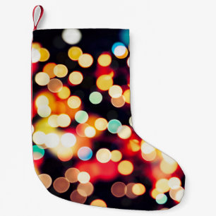 Abstract Licht: Eenvoudige Textuurachtergrond Kleine Kerstsok