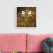 Abstract Light Energy Canvas Art Afdruk (Insitu (Woonkamer))