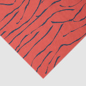 Abstract lijnpatroon tissuepapier (Detail)