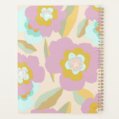 Abstract Lila patroonpasta Planner (Achterkant)