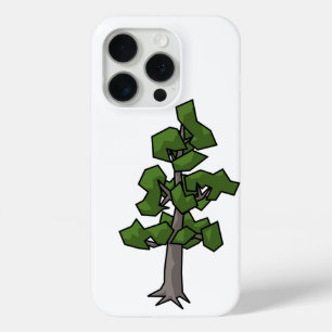 Abstract Line Art iPhone-hoesje – Minimalistische iPhone 15 Pro Case