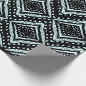 Abstract Line, Beautiful, Ikat seamless pattern, B Cadeaupapier (Hoek)