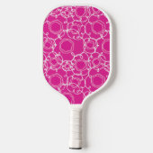 Abstract Linear Matrix (Hot Pink) Fine Art Pickleball Paddle (Achterkant)