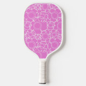 Abstract Linear Matrix (Soft Pink) Fine Art Pickleball Paddle (Achterkant)