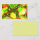 Abstract Liquid Metal Print Visitekaartje (Voorkant / Achterkant)