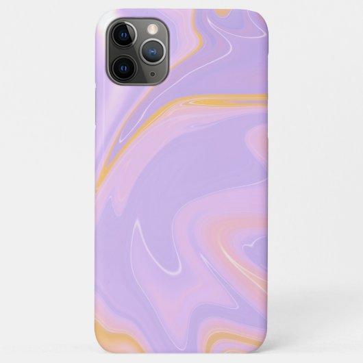 Abstract Liquid Pink Paarse Gold Case-Mate iPhone Case (Achterkant)