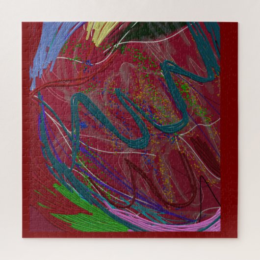 Abstract Love Jigsaw Puzzle  Legpuzzel (Verticaal)