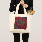 Abstract Love Jumbo Tote Bag (Devant (produit))
