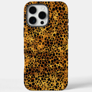 Abstract Luipaardprintpatroon iPhone 16 Pro Max Hoesje