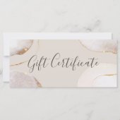 Abstract Luxe Waterverf Cadeaubon (Voorkant)
