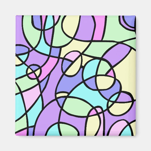 Abstract Magneet (Voorkant)
