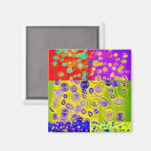 Abstract Magneet (Voorkant / Achterkant)