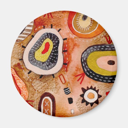 Abstract Magneet (Voorkant)