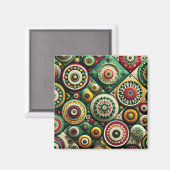 Abstract magneet (Voorkant / Achterkant)