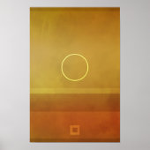 Abstract magnesiet 05 poster (Voorkant)