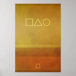 Abstract Magnetisme 05 - Mod -01 Poster