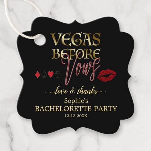 Abstract Malachite Gold White Cream Floral Wedding Bedankjes Labels (Voorkant)