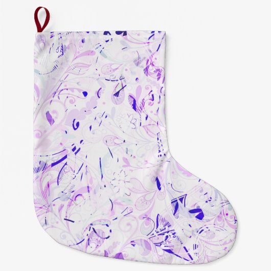 Abstract Mandala 2 Grote Kerstsok (Voorkant)