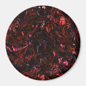 Abstract Mandala 6 Magneet (Voorkant)