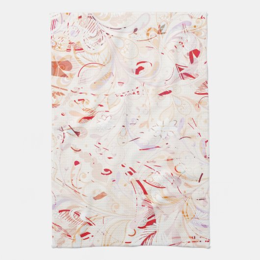 Abstract Mandala 7 Theedoek (Verticaal)