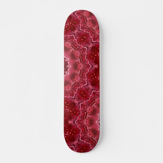 Abstract , mandala , caleidoscoop skateboard (Voorkant)