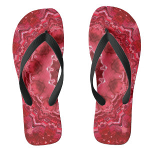 Abstract , mandala , caleidoscoop teenslippers