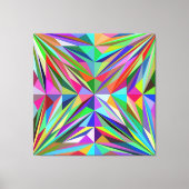 Abstract Mandala Canvas Afdruk (Voorkant)