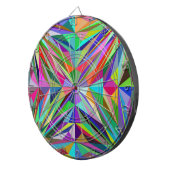 Abstract Mandala Dartbord (Voorkant Rechts)