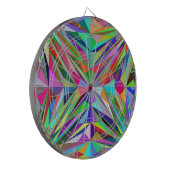 Abstract Mandala Dartbord (Voorkant Links)
