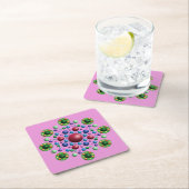 Abstract Mandala Flower Onderzetter (Insitu)