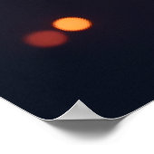 Abstract Mandala : Iridescent Geometric Poster (Coin)