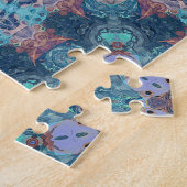 Abstract Mandala Legpuzzel (Zijkant)