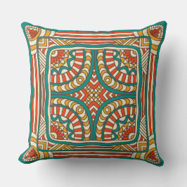 Abstract Mandala Pillow Kussen