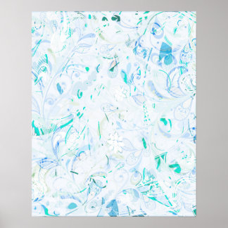 Abstract Mandala Poster