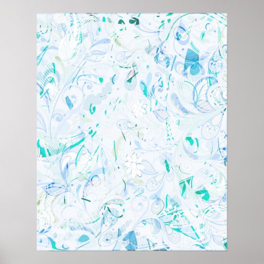 Abstract Mandala Poster (Voorkant)