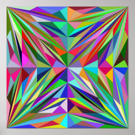 Abstract Mandala Poster