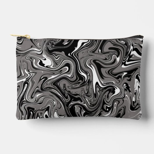 Abstract Marble illustration Black   Etui (Voorkant)