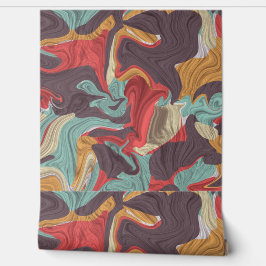 Abstract Marble illustration Colorful   Behang